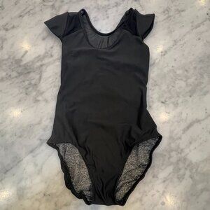 Five Dancewear Black Bodysuit - Size PA